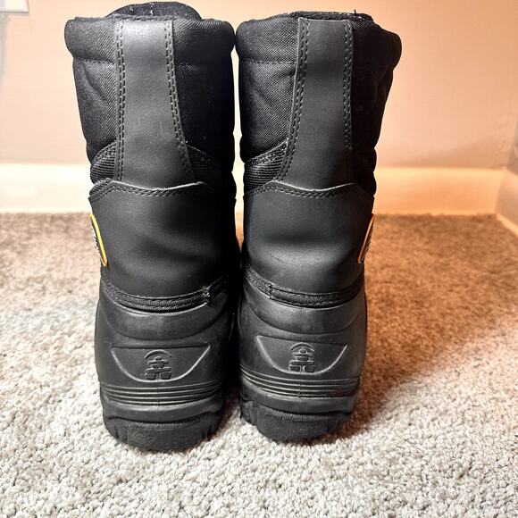 Kamik Zip Front Black Snow Boot Men Size 11 - Picture 4 of 9